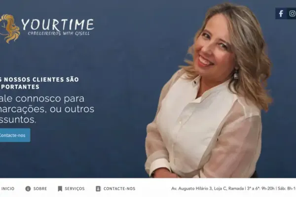 Project: Hairdresser YourTime with Gisell